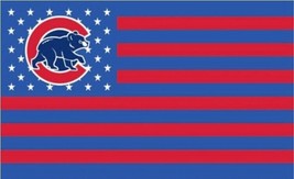 Chicago Cubs Flag 3x5ft Banner Polyester Baseball World Series cubs004 - £12.78 GBP