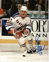 Kevin Stevens Signed Autographed Glossy 8x10 Photo - New York Rangers - $15.00