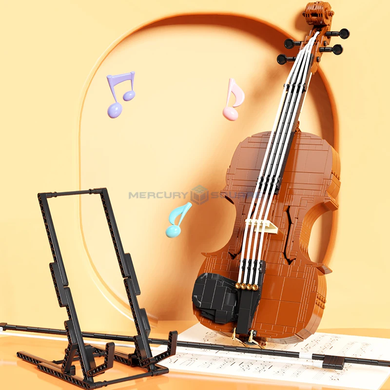 0025 musical instrument collection creative ornament buliding bricks ideas diy toy gift thumb200