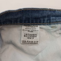 Denim Riders Women's Straight Leg High Rise Blue Jeans Size 18WP (38×28.5) image 5