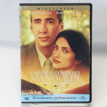 Captain Corellis Mandolin DVD Nicolas Cage Penelope Cruz 2002 Like NEW - £7.71 GBP