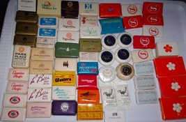 Vintage Lot of 60 Assorted Motel MiniTravel Soap From USA &amp; Around The World - £24.20 GBP