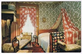 Postcard Mrs MacDonald&#39;s Bedroom Bellevue House National Historic Kingst... - £3.04 GBP