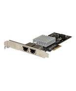 Startech ST10GPEXNDPI PCIE NETWORK ADAPTER CARD DUAL NIC PORTS NETWORK I... - $671.18