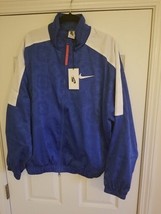 Nike x CLOT Men’s Tracksuit Jacket Blue Full Zip RARE Size Large Limited - $225.00