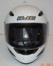 HJC CS-Y Youth  Motorcycle Helmet White Sz Small/Medium Snell DOT Approved - £57.46 GBP