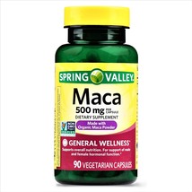 Spring Valley Maca General Wellness Capsules 500 mg 90 Vegetarian Capsules  - $19.75