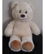Build A Bear Workshop Cream Teddy Bear Plush Light Brown Foot Pads 16&quot; - $17.64 CAD