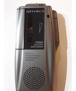 Optimus Micro-42 Voice Activated Microcassette Recorder low speaker volume - £15.50 GBP
