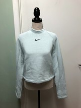Nike Women&#39;s Sportswear Tech Fleece Long Sleeve Top CZ1859-100 Green - $747.76 MXN