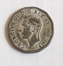 1944  Canada 5 Cent Georgivs VLD G REX ET IND IMP Commemorative Steel - £3.87 GBP