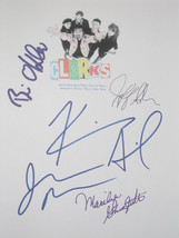 Clerks Signed Film Movie Screenplay Script X5 Autographs Jason Mewes Kevin Smith - £15.68 GBP