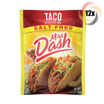 12x Packets Mrs Dash All Natural Taco Flavor Seasoning Mix | 1.25oz | Sa... - £26.52 GBP