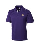 NWT Cutter &amp; Buck LSU TIGERS NCAA  DryTec Polo Shirt M FOSS Hybrid - £27.64 GBP