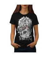 Wellcoda North Warrior Fantasy Womens T-shirt, Nordic Casual Design Prin... - £14.74 GBP+