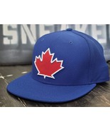 New Era 5950 Authentic Toronto Blue Jays Blue Canada Fitted Hat Men 7 1/2 - €28,30 EUR