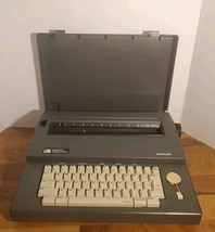 Smith Corona Deville 80 &amp; Cover Eletric Typewriter NEEDS RIBBON TESTED W... - $29.69