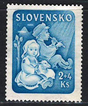 Slovakia 1944 Very Fine Mint Ng SEMI-POSTAL Stamp Scott #B27 &quot; Children &quot; - £1.70 GBP