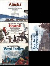 NATIONAL GEOGRAPHIC MAP x4 Making of AMERICA, HAWAII, ALASKA, W. INDIES ... - $9.85
