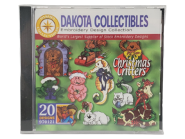 Christmas Critters Embroidery Designs Multi-format CD from Dakota Collec... - $8.98