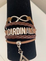   St Louis Cardinals Baseball Infinity Bracelet  - £16.03 GBP