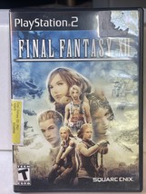 Final Fantasy XII (Sony PlayStation 2, PS2, 2006) Black Label CIB FF12 Tested - £13.20 GBP