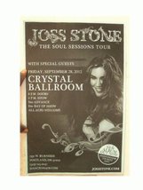 Joss Stone Poster Crystal Ballroom Concert Gig - $49.99