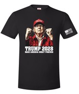 Trump 2028 Tshirt Make America Great Forever Printed Tshirt with Shoulde... - $407.56 MXN+