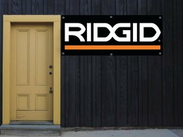 RIDGID power tools Vinyl Banner 2&#39;x5&#39; 13 OZ. Garage or any event  Ready to Hang - £30.53 GBP