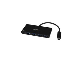 StarTech.com HB30C4AFPD 4 Port USB C Hub w/ Power Delivery - USB-C to 4x A - 4 P - £81.05 GBP