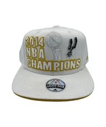 San Antonio Spurs Hat Adult White Adidas 2014 NBA Champions Snapback Cap - €20,70 EUR