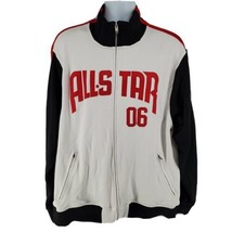 Reebok NBA  All-Star Game Jacket Size L 2006 Warm-up Track Houston White - $59.35