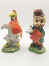 Vintage Warner Bros Elmer Fudd &amp; Fochorn Leghorn Amaretto Figures - $58.77