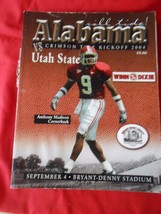 Media Guide Alabama Crimson Tide Kickoff 2004 Vs. Utah State - £9.24 GBP