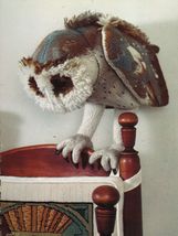 1975 Needlepoint Rug Owl Stool Clogs Wall Hang Native Bag Italian Kinser Pattern - $12.99