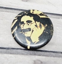 Groucho Marx Pinback Button VTG Marx Brothers Comedian Hollywood Vaudeville - £2.87 GBP