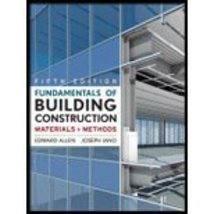 Fundamentals of Building Construction- Materials &amp; Methods (5th, 09) by Allen, E - $53.89