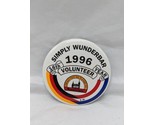 Simply Wunderbar 1996 16th Year Volunteer German Fest Pin 2&quot; - $79.19