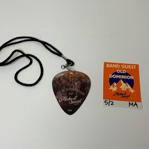 Old Dominion Make It Sweet Tour Band Guest Pass Guitar Pick Lanyard Neck... - £18.84 GBP