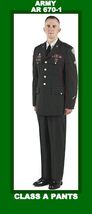 Mens Class A Enlisted Serge Green US Army Dress Pants All Sizes - $29.30+