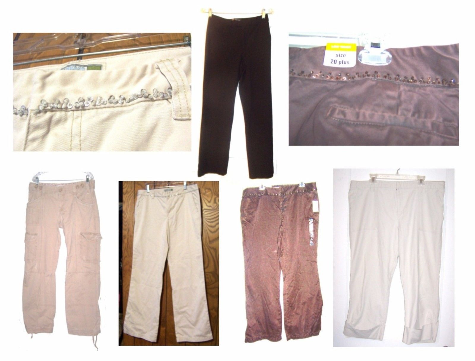 Primary image for Old Navy Denim Jeans and Capri Denim Jeans some embellished Sizes 4 to 20 