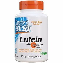 Doctor&#39;s Best Lutein with OptiLut, Non-GMO, Vegan, Gluten Free, Soy Free, Eye... - £18.57 GBP