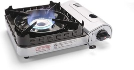 Portable Butane Stove, 15,000 Btu Single Burner Gas Stove,, Chef Master 90019. - £61.51 GBP