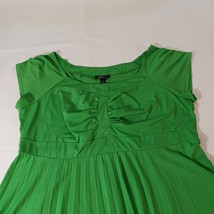 AGB 3435W51 Women's Green Blouse Top Sleeveless Size 2X image 6