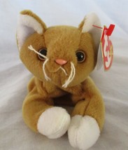 Ty Beanie Baby Nip The Cat 4th Generation Hang Tag PVC Filled NEW - £26.32 GBP