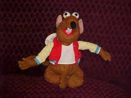 10&quot; Rizzo Rat Muppet Bean Bag Plush Toy With Tags From Muppet Vision 3D - £79.91 GBP