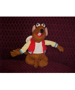 10&quot; Rizzo Rat Muppet Bean Bag Plush Toy With Tags From Muppet Vision 3D - $138.72 CAD