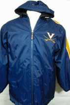 Outstanding New Uva Hoos Virginia Reversible Nylon Fleece Colisseum Zip Jacket L - $116.99