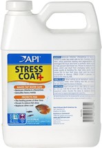 API Stress Coat + Fish and Tap Water Conditioner - 32 oz - £24.20 GBP