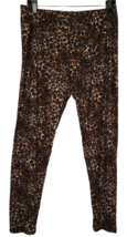 Bobbie Brooks Women&#39;s Leopard Print Leggings Plus Size 2X - £10.99 GBP